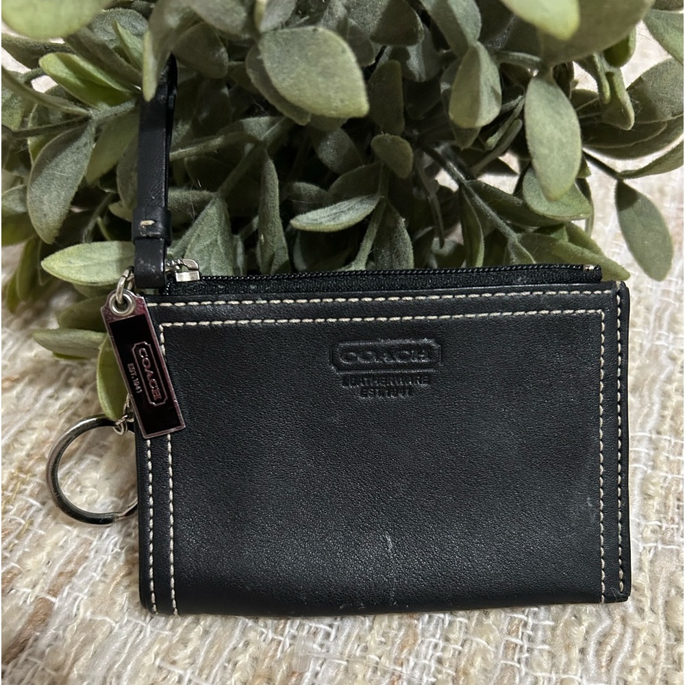 Coach keychain wallet